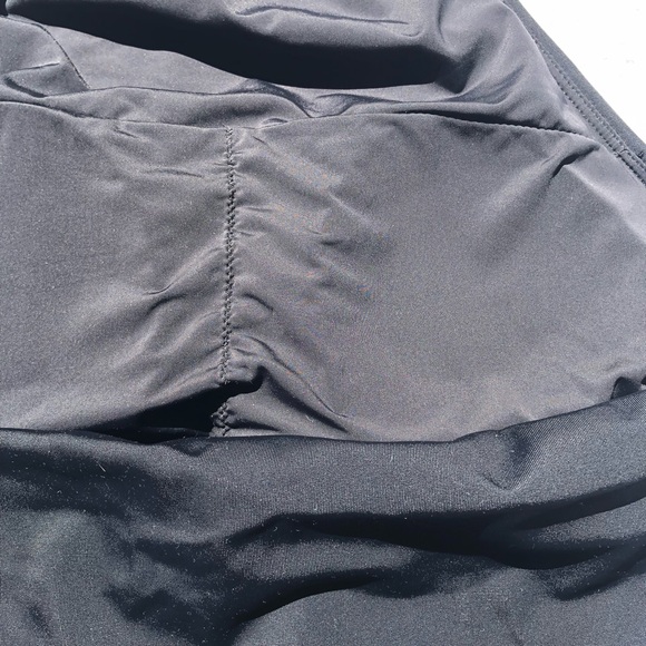 NWT Andie swim the Baja tankini halter tie neck long line bikini top black small - Picture 6 of 13